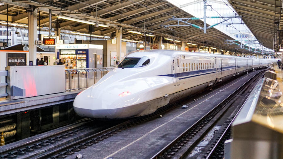 Shinkansen bullet trains